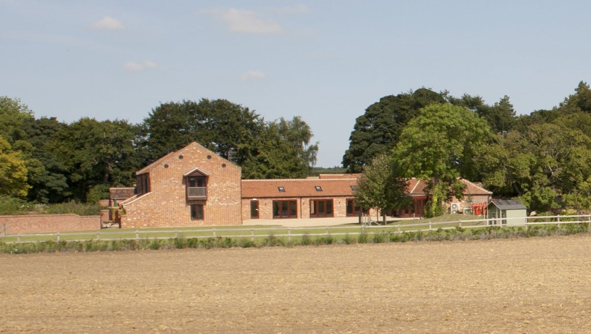 Field View of Piggyback Barns